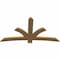 Ekena Millwork Davenport Timber Gable Bracket, Western Red Cedar, 72"W x 39"H x 1 1/2"D x 5 1/2"F, 13/12 Pitch GBW072X39X0206DAV00SWR - alternate 3